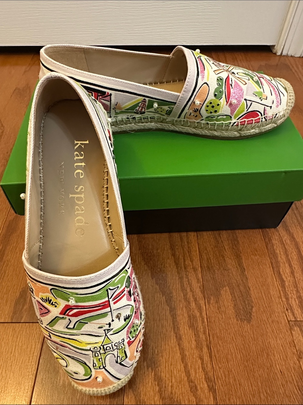kate spade Putt putt espadrilles